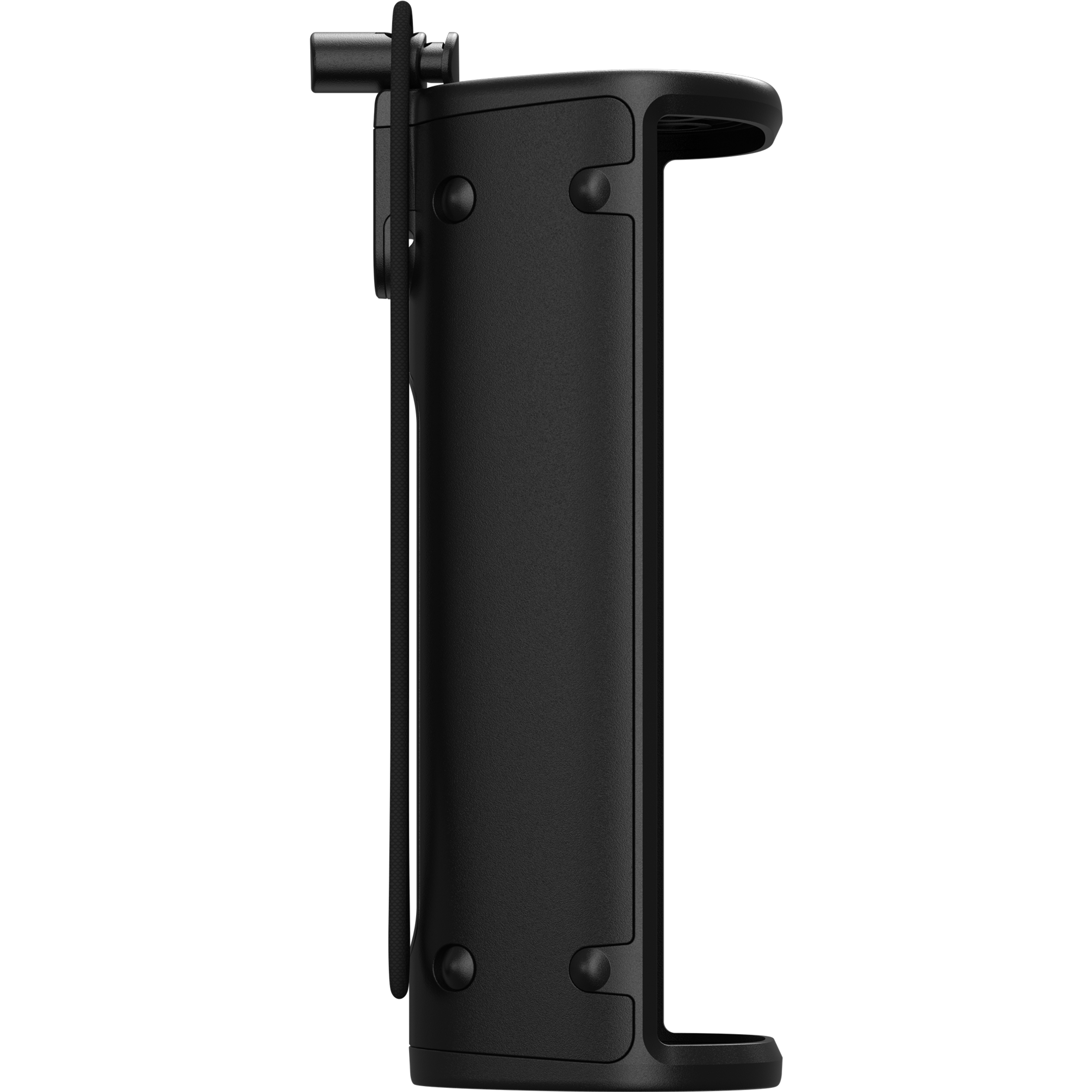 Image of the side of an empty black Otterbox Sonos Roam case