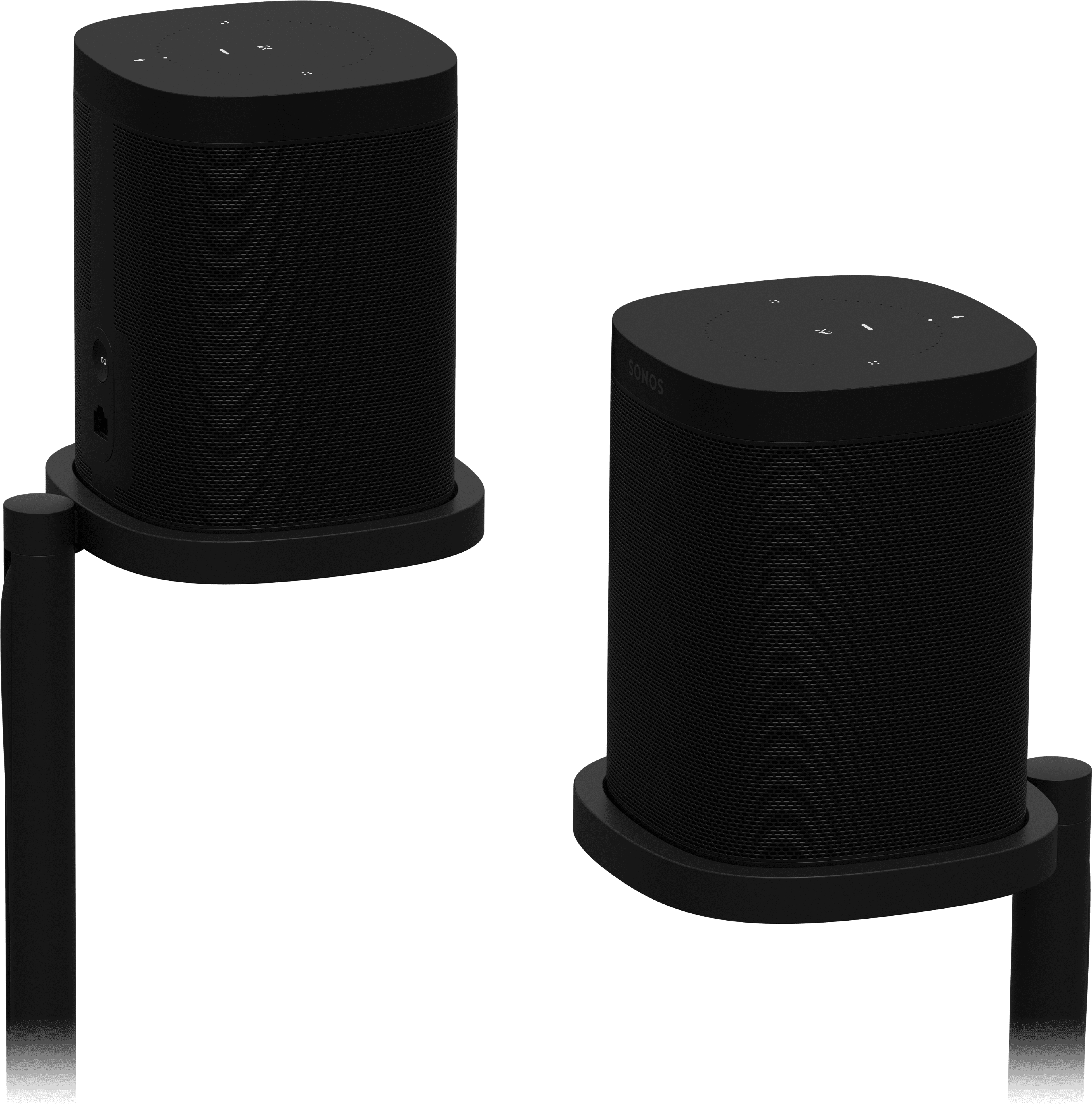 Stand with One pair detail black
