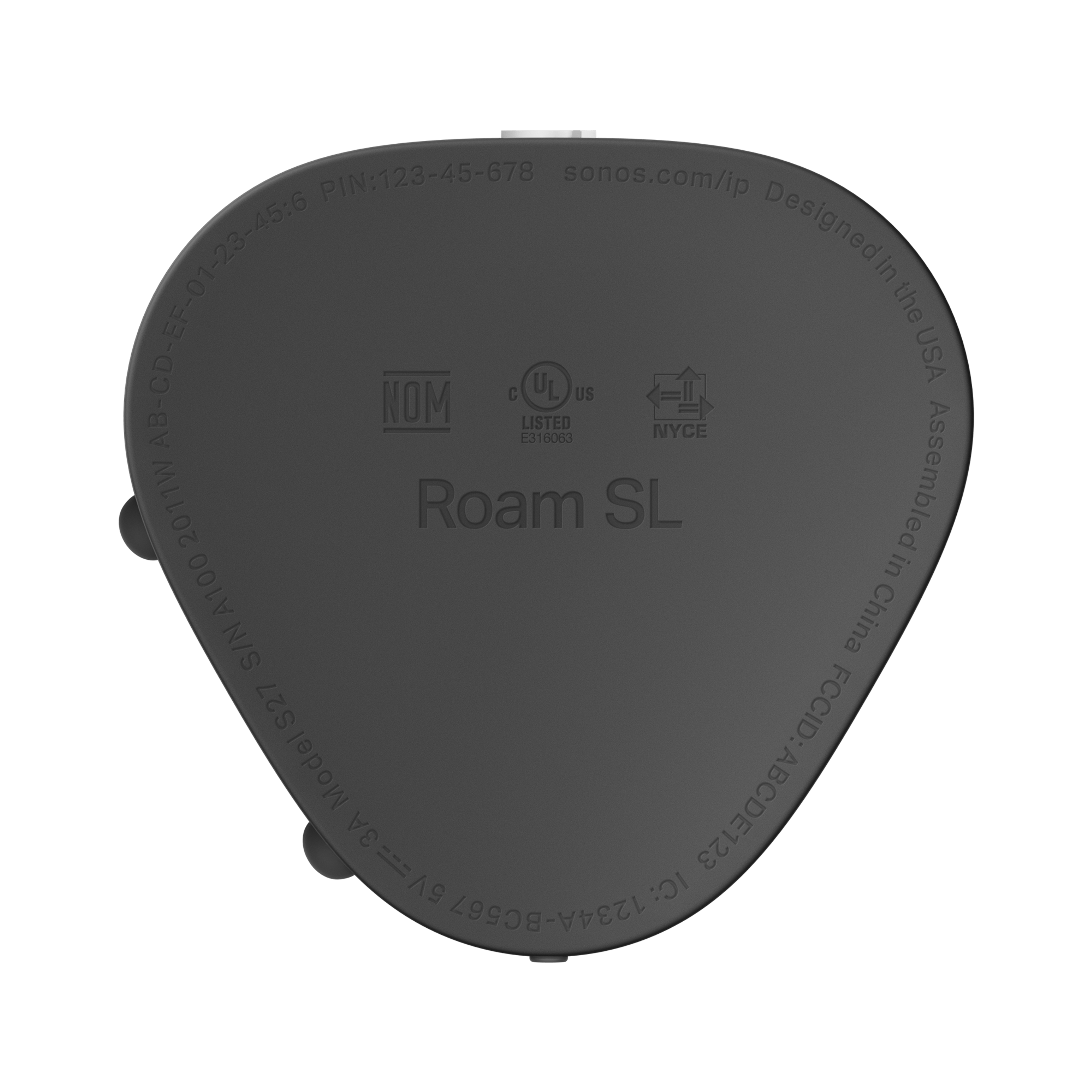 Roam SL Unterseite Shadow Schwarz