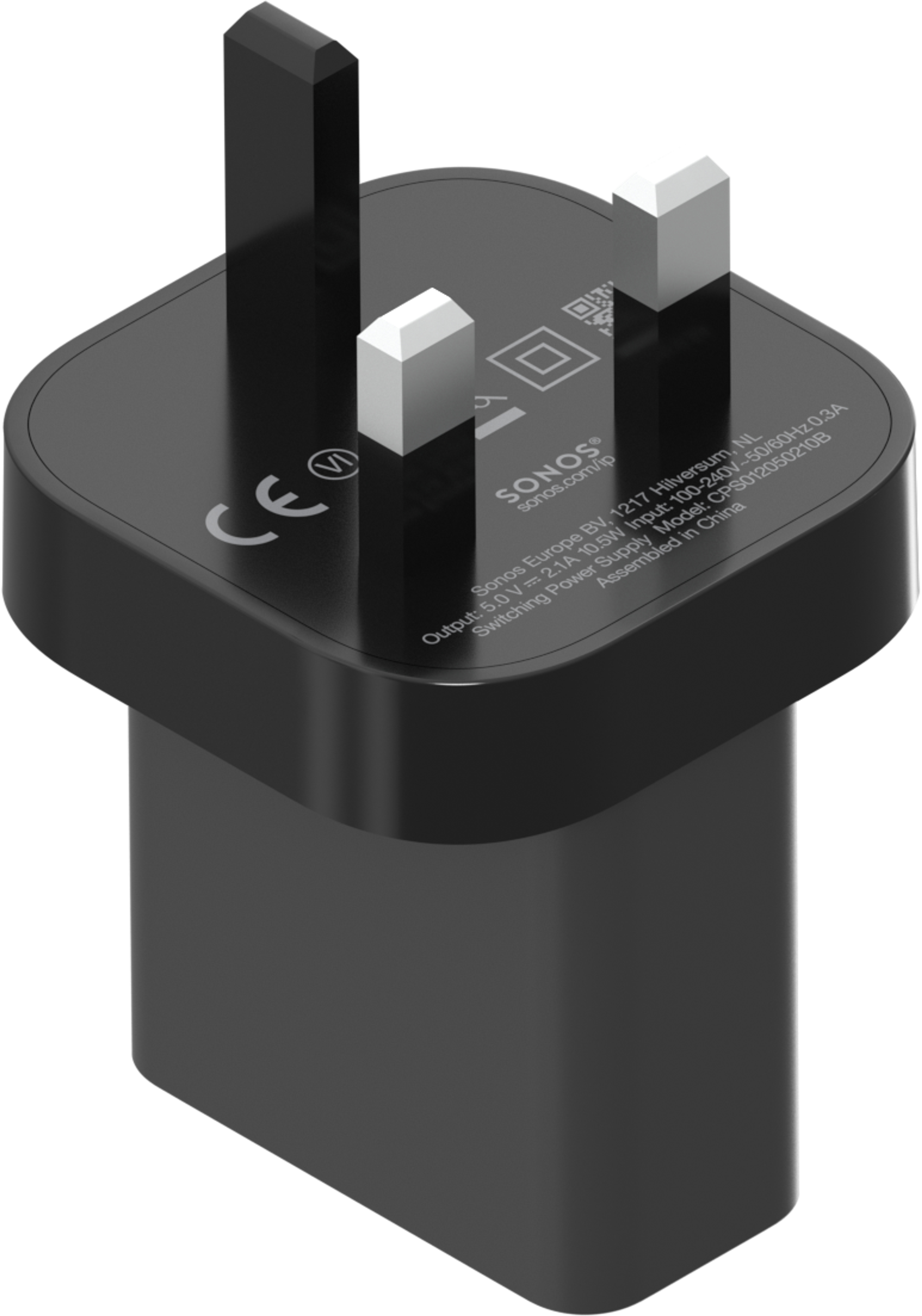 Roam 10W USB power adapter shadow black