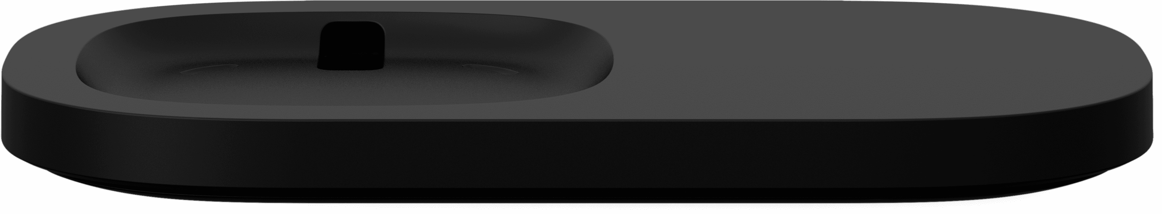 Shelf front angle black