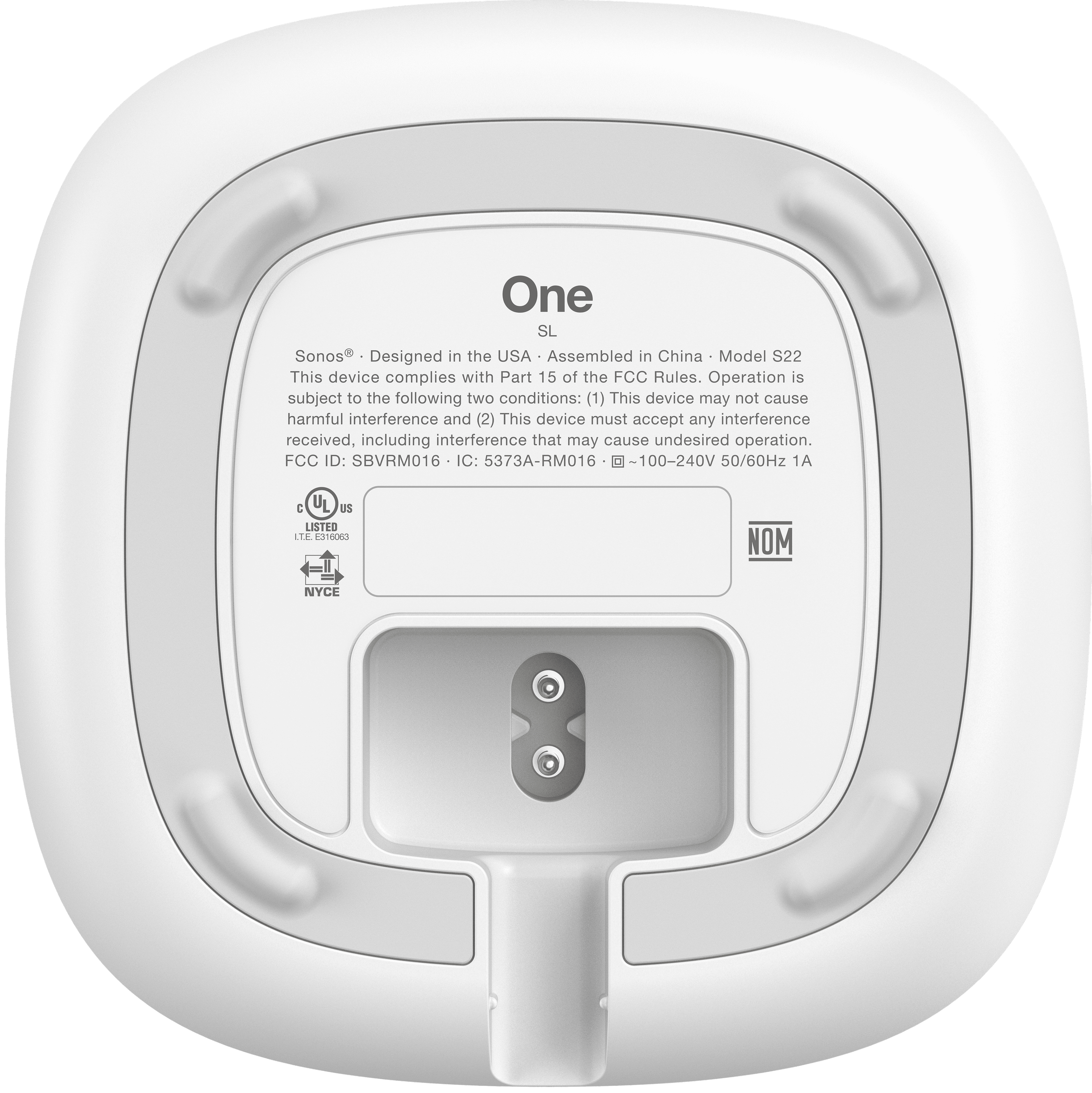 One SL bottom white