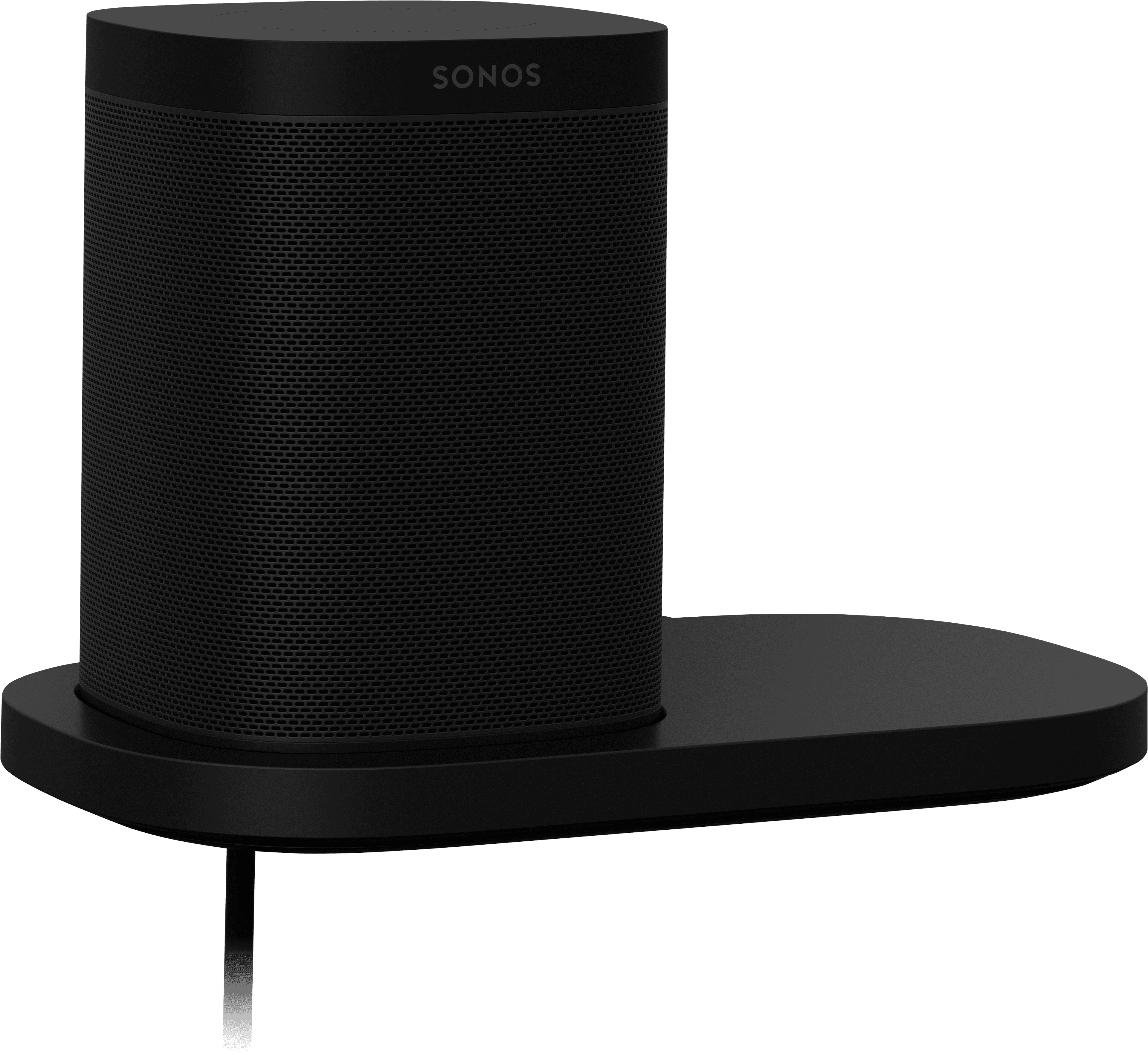 Shelf with One angle black
