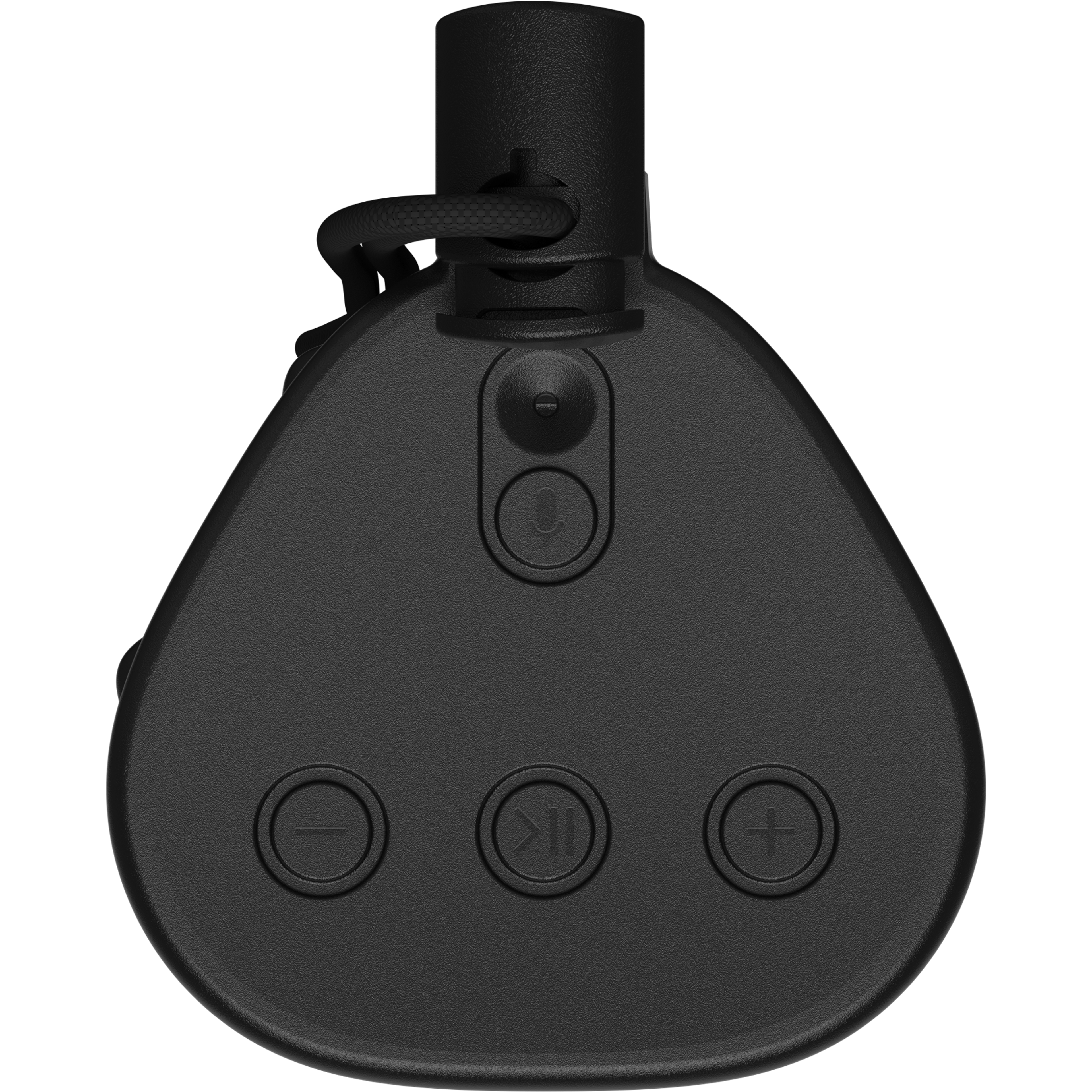 Image of the top of a black Otterbox Sonos Roam case